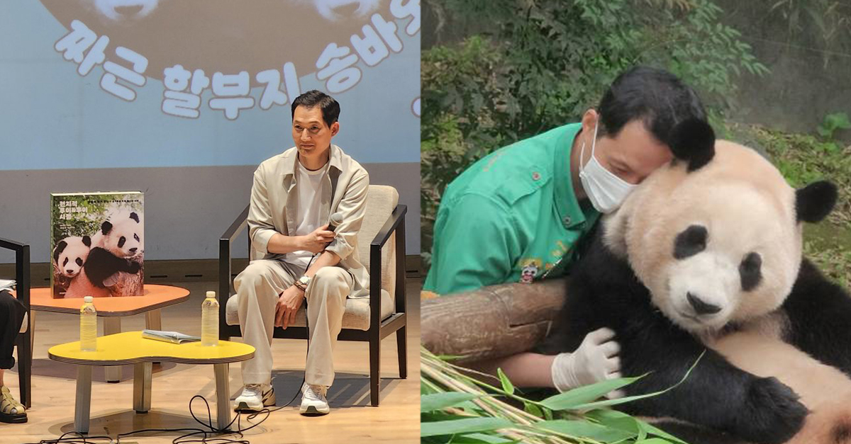 “푸바오가 동생에게 알려주고 갔어..” ‘송바오에게 후이바오란?’ 질문에 그의 대답, 모두 기뻐했다